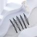 10 Black Geometric Bobby Pins - Minimalist Hair Clips for Women & Girls - Wedding Accessories - Buy Online on GoSupps.com