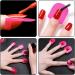 26 Pieces Nail Art Anti-Spill Clips Anti-Spill Glue Manicure Tools Nail Polish Application Aid Anti-Spill Model Nail Painting Template Diy Manicure Accessories - Buy Online on GoSupps.com