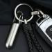 Stainless Steel Waterproof Pill Box Keychain - Mini Pill Organizer for Outdoor Travel - Buy Online on GoSupps.com