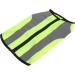 Reflective Dog Vest - Safety Jacket for Night Travel | Bright Green Zippered Pet Reflective Clothing - Buy Online on GoSupps.com