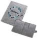 Cozy Raccoon Mutterpass Cover - Hexagon Eucalyptus Felt | Made in Germany | Personal Gift for Pregnant Mothers | Indoor Pockets for Insurance & Ultrasound Images - Buy Online on GoSupps.com