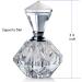 H&D Clear Art Carved Crystal Mini Refillable Perfume Bottle - 5ml (Set of 3) - Elegant Travel Size Fragrance Containers - Perfect Gift Idea - Buy Online on GoSupps.com