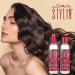 Simply Stylin Silk Serum - Anti-Frizz Heat Protectant & Detangler for Women - 4 fl oz Pure Silicone for Dry & Frizzy Hair - Shop Internationally - Buy Online on GoSupps.com