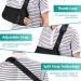 Adjustable Arm Loop & Shoulder Immobilizer Bandage - Soft Padded Strap for Broken Arms & Wrists - Unisex Black Ideal for Adults | International Shipping - Buy Online on GoSupps.com
