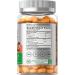 Horbaach Turmeric Ginger Gummies 120ct | Peach Flavor | Vegan Non-GMO Gluten-Free Supplement - Buy Online on GoSupps.com