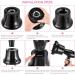FaHaner Universal Hair Diffuser for Blow Dryer | Professional D-1.38 inch to 2.68 inch Diffuser for Curly, Straight, Wavy Hair | Includes Free Scalp Massage Comb - Buy Online on GoSupps.com