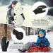 Buy Oopor Kids Winter Gloves - Warm Thermo Fleece Cycling & Running Gloves for Girls (Ages 4-12) - Anti-Slip Windproof Touch Screen - Black - Buy Online on GoSupps.com