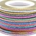 Dajidafu 14piece Easy To Nail Art Striping Tape Set Fashionable And Unique For Stunning Nails Paper Wide Application Multicolored Random Color 2MM - Buy Online on GoSupps.com