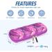 YOUSHARES Insulin Cooler Travel Case - Diabetic Portable Cooling Organizer - Medication Insulation Epi Pen Carrying Bag - Marble Purple - Buy Online on GoSupps.com