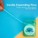 Coconut Oil Dental Floss 55 Yards 4 Count - Mint Flavored Expanding Floss for Wide Spaces - Buy Online on GoSupps.com