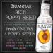 Briannas Poppy Seed Dressing 12 fl oz - Shop the Best Salad Dressing Online! - Buy Online on GoSupps.com