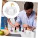 POPETPOP Nail Cups Holder Dish for Acrylic Nails Manicure Nail Cup Manicure Nail Dish Cup Nail Dish Bowl Dappen Dish Nail Tools Nail Dish Cups with Lids Glass Wash Pen Thicken - Buy Online on GoSupps.com