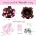 SPOKKI Newborn Photography Props 7 PCS Newborn Girl Photoshoot Outfits Babies Robe Props with Bath Towel Slippers Cucumber Curler Hat Makeup Brush for Infant Boys Girls UB027-A - Buy Online on GoSupps.com