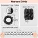 Jesslab Spiral Hair Gum - 20 No-Damage Ponytail Holders & Hair Jewelry for Girls & Women - Black - Buy Online on GoSupps.com