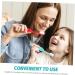 Mobestech Silicone Travel Toothbrush Set - Collapsible Rubber & Fiber Toothbrushes for Kids | 2 Pack - Buy Online on GoSupps.com