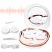 gdnspot Ultrasonic Portable Contact Lens Cleaner, Automatic Contact Lens Cleaning Machine with USB Charging Cable, Fit Disposal Soft Lens, Hard Lens, Contact Lens, Colored Lens, RGP Lens & OK Lens white
