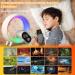 Buy Bammare LED Bedside Lamp & Alarm Clock - Smart App-Controlled Sunrise Light Bluetooth Speaker 16 Million Colors & 256 Patterns - Buy Online on GoSupps.com