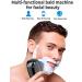 ZORUMAN Head Shaver for Men 5-in-1 Electric Cordless Bald Shaver with LED Display - Waterproof Rotary Hair Shaver for Head, Face & Skin - Wet Dry Use - Blue (7800-BLACK) - Buy Online on GoSupps.com