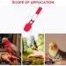 Beavorty 2 pcs Parrot Products Clothing Creative Practical Bowknot Durable Breathable Tiger Small Supply XLx2pcs - Buy Online on GoSupps.com
