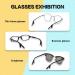 Ubrave Triangle Non-Slip Glasses Ear Hooks - Silicone Comfort Holders for Sports & Running (2 Black 2 Transparent White) - Buy Online on GoSupps.com