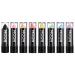Moon Glow - Blacklight Neon UV Lipstick 0.16oz Pastel Set of 8 colors Glows brightly under Blacklights/UV Lighting!