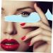 Mikinona 2pcs Silicone Beauty Ruler Blue Mascara Eyeshadow Auxiliary Guard Pads Eyeliner Makeup Bag for - Buy Online on GoSupps.com