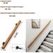 Wall Mount Wooden Handrails for Indoor Stairs 1Ft-20Ft Safety Non-Slip Stair Railing Professional Pine Stair Hand Rail Support Rod Complete Kit with Metal Handrail Brackets/18Ft - Buy Online on GoSupps.com