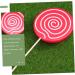 Mikikit 4 Pcs Wedding Boquets Flowers Miniatures Simulation Candy Lollipop Rainbow Lollipop Photography Prop Candy Decor Fake Food Kid Toys Giant Kids Artificial Child Wooden Happy Candy - Buy Online on GoSupps.com