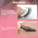 Vordpe 1 Pair Reusable Self-Adhesive Eyelashes No Glue Natural 3D Curling Easy to Wear Waterproof False Eyelashes (Flying) - Buy Online on GoSupps.com