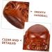 Hoement Solid Wood Handball Training Balls - 2 Pieces Smooth Palm Massage Balls for Hand Exercise - Buy Online on GoSupps.com