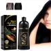 2-in-1 Blackening Shampoo for Black Hair - Quick Nourishing Hair Dye for Men & Women | Easy to Use Hair Dye Bibs - Buy Online on GoSupps.com