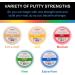 Playlearn Therapy Putty Set - 5 Strengths for Kids and Adults - Stress Relief Putty from Extra Soft to Firm - Buy Online on GoSupps.com