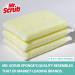 Mr. Scrub 12 Pack All-Purpose Non-Scratch Kitchen Sponges - Ideal for Washing Dishes, Cleaning Kitchen and Bathroom - Premium Scrub Sponge and Scrubbers - Buy Online on GoSupps.com