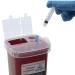 1 Quart Sharps & Needle Container w/ Integrated Unwinder - Medical Sales Supply - Buy Online on GoSupps.com