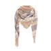 Women triangular scarf warm black with buttons women autumn winter button towel women casual winding scarf multi -purpose scarf for women scarf unit size khaki