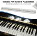 12 Inch Heavy Duty Stainless Steel Piano Hinge with Screws - Smooth Polished Folding Marine Hinge - Buy Online on GoSupps.com