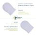 Quimed Italia Disposable Washcloths - pH Neutral Soap & Sterile Washing Gloves - 60 Pack for Adults - Buy Online on GoSupps.com