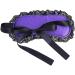 HinLot Soft Lace Eye Mask Blindfold - Purple Sleep Accessory - Buy Online on GoSupps.com