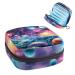 Anna Cowper Space Galaxy Planets Women Bangs Storage Pocket Feminine menstrual cup bags Stillpad holder tampon pockets portable period pocket for women teen girls 1 piece multicolored 19