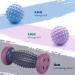 Zsmjaer 3-Part Foot Massage Set - Hedgehog Ball Oval Roller & Massage Balls for Fascia Relief & Relaxation - Perfect for Feet Hands Arms Neck (Purple) - Buy Online on GoSupps.com