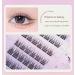 Fish Tails Glueless Press-On Eyelashes Press on Lashes No Glue Needed Reusable Self Adhesive Eyelashes DIY Lash Extension Kit With Lash Tweezers False Lashes Natural Lashes Style 5 - Buy Online on GoSupps.com