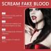 Holiday Blood Plasma Dropper | Faux Blood for Horror Makeup Cosplay & Parties | Dripping Shape Fake Blood 50ML x 2 - Buy Online on GoSupps.com