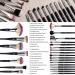 Buy BS-MALL 24-Piece Professional Makeup Brush Set - Perfect for Makeup Enthusiasts | Classic Black-Silver Design & Multi-Functional Tools - International Shipping Available - Buy Online on GoSupps.com