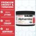PEScience Alphamine Tropical Twist 60 Scoops Thermogenic Energy Powder with L-Carnitine - Buy Online on GoSupps.com