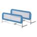Dream On Me Adjustable Mesh Bed Rail in Blue, Two Height Levels, Breathable and Durable Fabric, Lightweight and Portable Bed Rail for Toddlers, Double Pack
