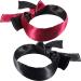 Hestya 2 Pack Satin Eye Mask Set - 150 cm, Black Rose Red and Black - Buy Online on GoSupps.com