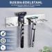 Wayasi Stainless Steel Toothbrush Holder - No Drill Wall Organizer for 4 Electric Toothbrushes - Anti-Rust Design - Buy Online on GoSupps.com