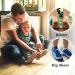 WLLHYF Kids Heel Grips - 4 Pieces Self-Adhesive Heel Cushion for Too Large Shoes - Prevent Skin Rubbing and Blisters - Toddler Girls, Boys, Women - Black - Buy Online on GoSupps.com