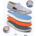 Mens Extended Widths Lightweight Diabetic Edema Shoes | Orthopedic Arthritis House Shoes for Swollen Feet - Size 8 Dark Gray - Buy Online on GoSupps.com