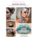 GL-Turelifes 30ml Pink Sequins Chunky Glitter Liquid Eyeshadow & Body Gel - Festival Makeup for Face, Hair, and Nails - Long Lasting & Easy to Remove - Buy Online on GoSupps.com
